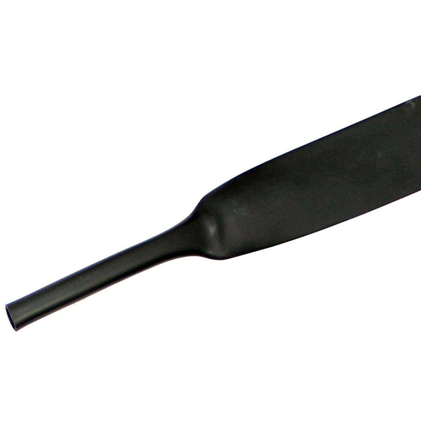 Lumonic Schrumpfschlauch Meterware 3:1 mit Kleber Schwarz - Hier von: 24mm auf 8mm - Dickwandiger Schrumfpschlauch in verschiedenen Größen