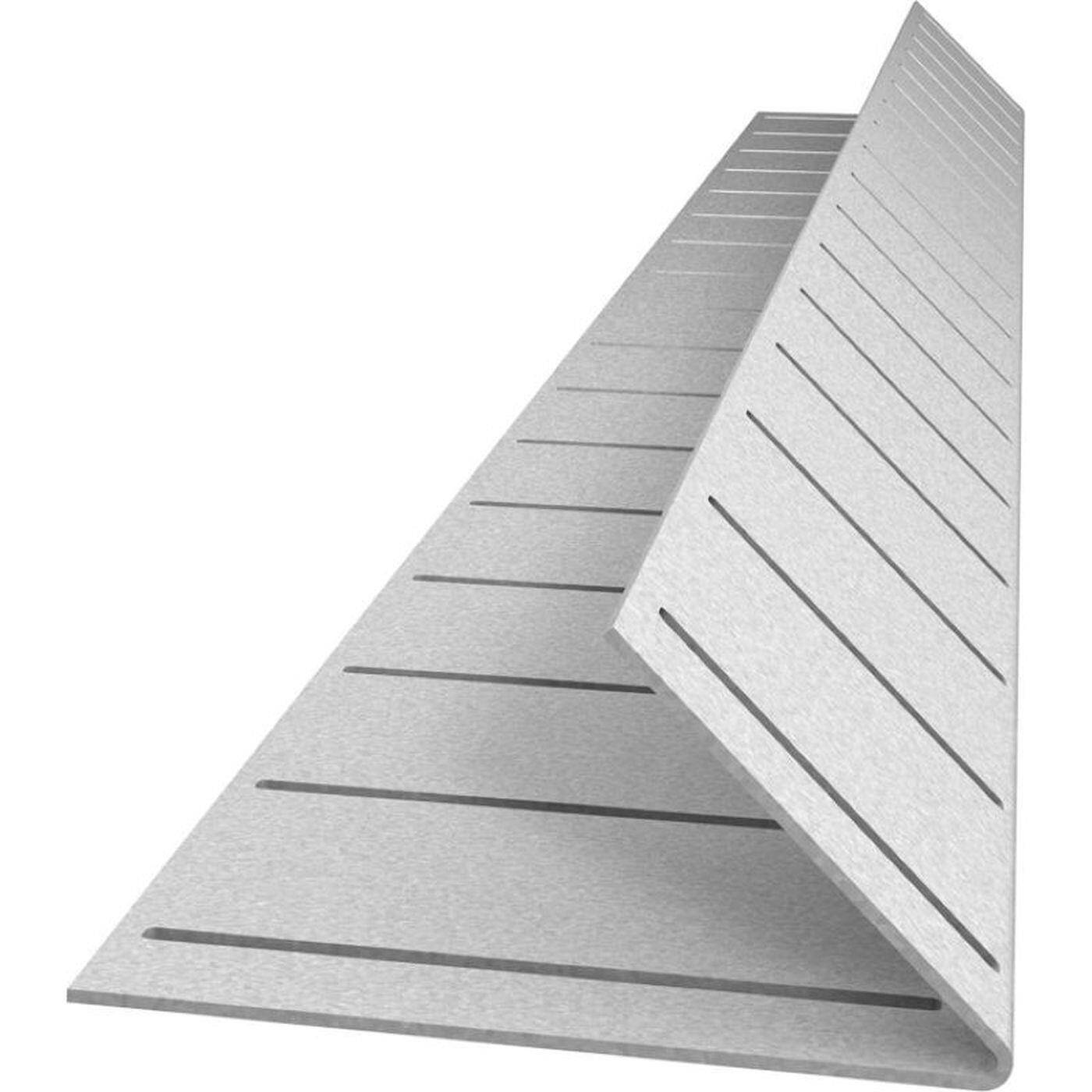 2m LED Drywall profile AWP for existing light coves for Plasterboard Steel Zinc sheet