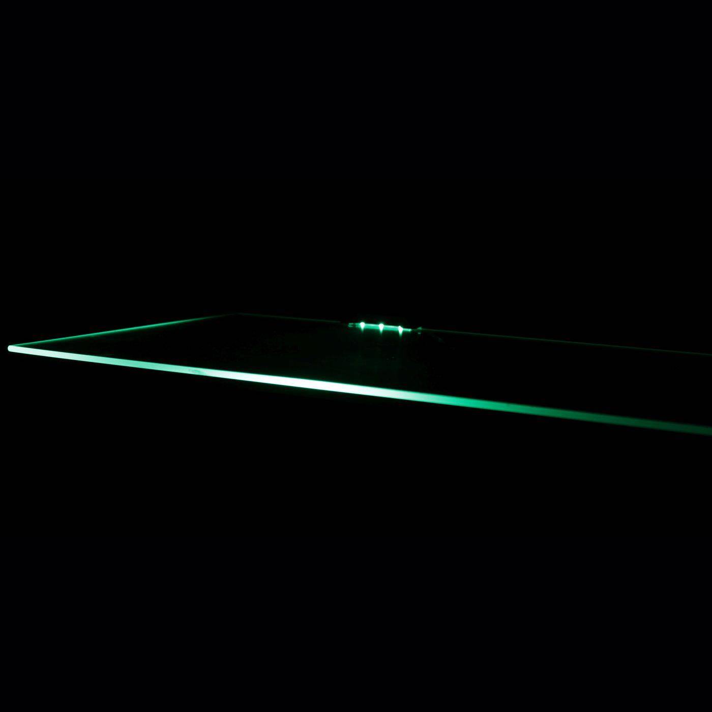 LED Glaskantenbeleuchtung Grün + 2m Kabel Schrank und Vitrinenbeleuchtung