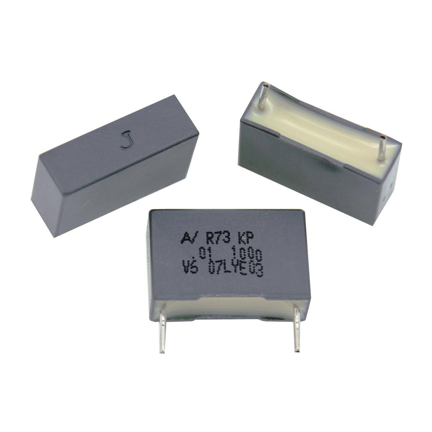 Arcotronics KP Folien Kondensator | 0,01µF 1000V DC I 2-Pin Anschluss I 2-Pin I 0,01uF, 10nF I Kondensator für Frequenzweichen von Lautsprechern oder zur Entstörung von elektrischen Geräten