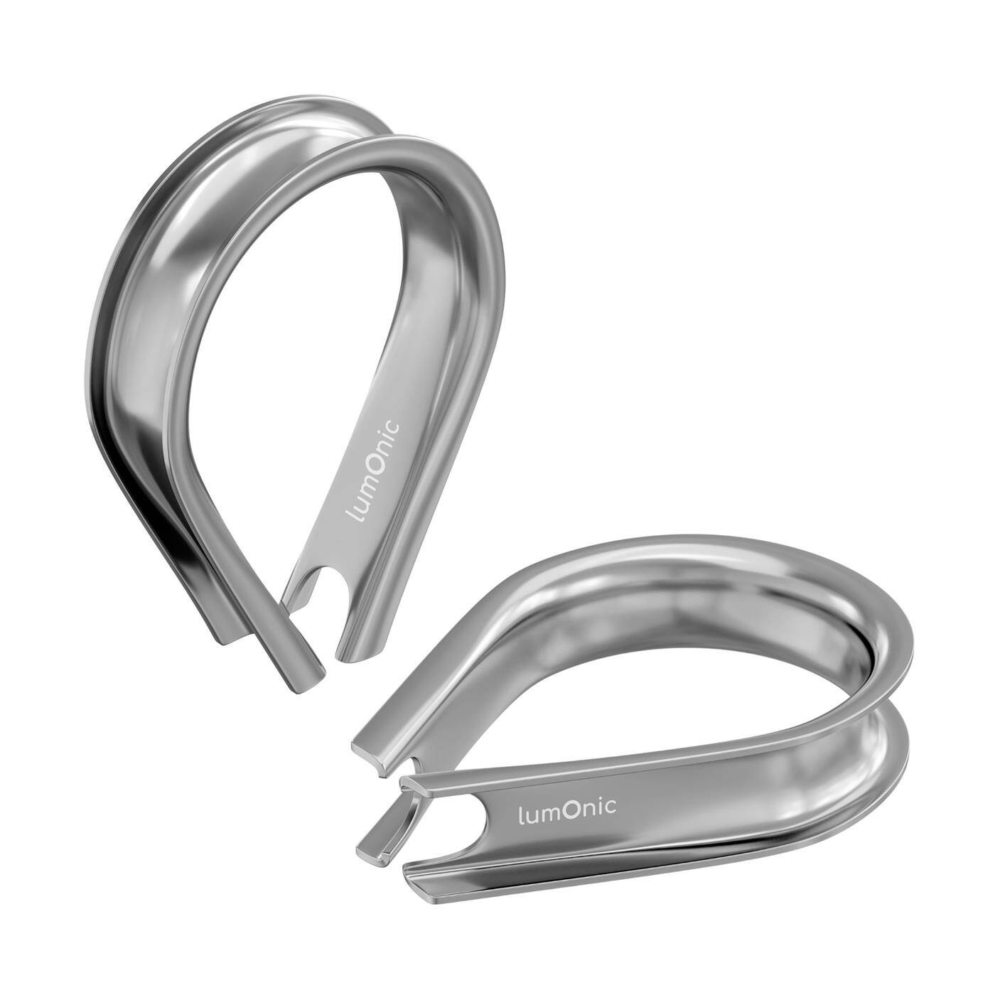 Drahtseil Kausche  Edelstahl V4A 316 3mm  rostfrei Seilkausche