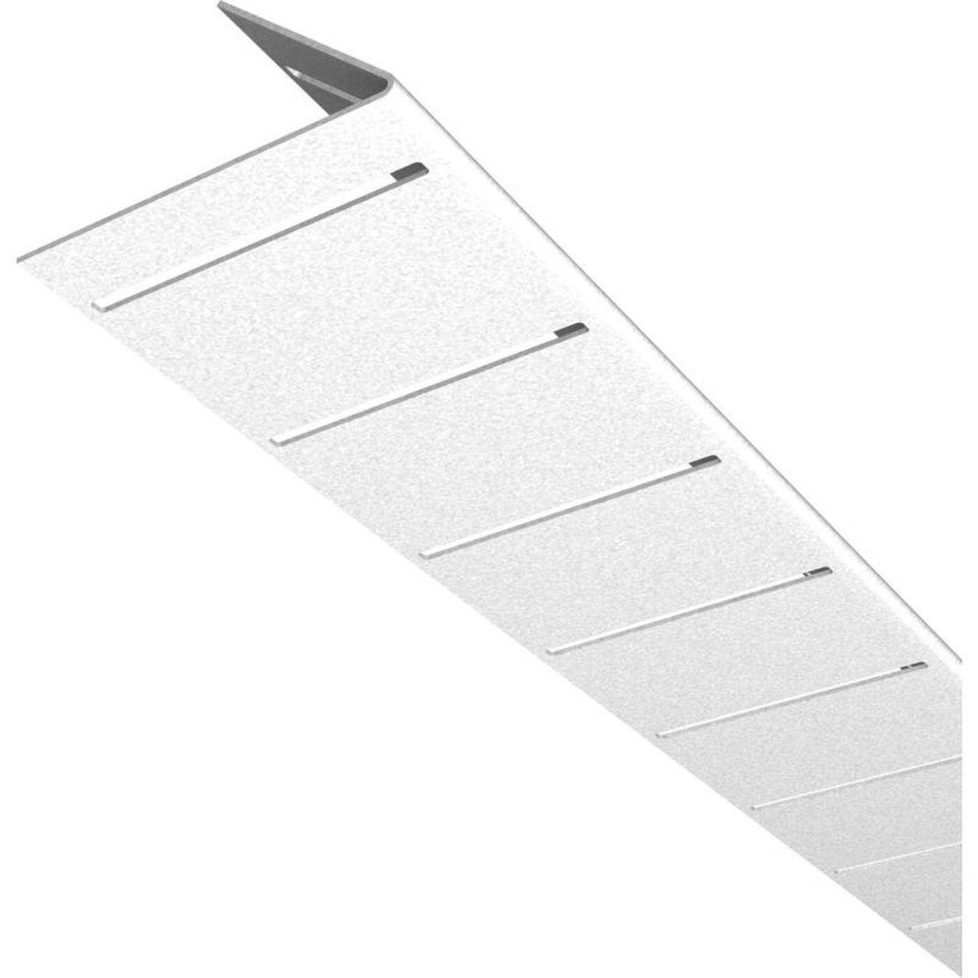 2m LED Trockenbauprofil AWP für vorhandene Lichtvouten für Gipskartonplatten Stahl Zinkblech