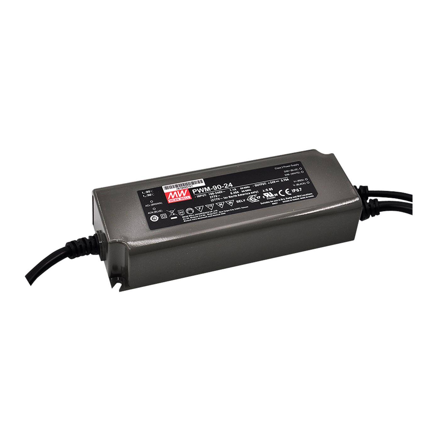 MEAN WELL PWM-90-12DA2 90W 12V 7,5A LED Netzteil IP65 Dimmbar DALI2 PWM