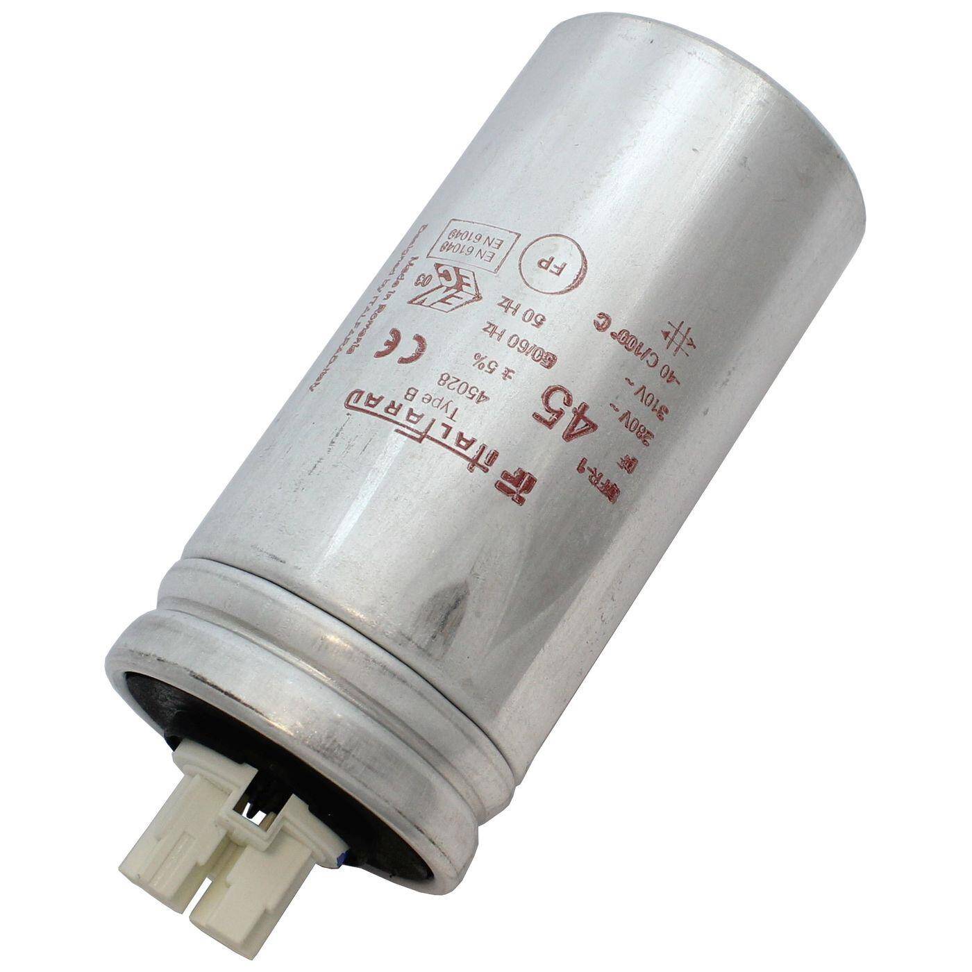Capacitor 45µF 280V 50x103mm Push-In Italfarad 45uF