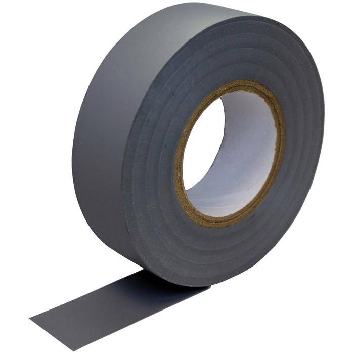 20m PVC Isolierband 19mm Klebeband grau Isolierband Elektriker Bastler