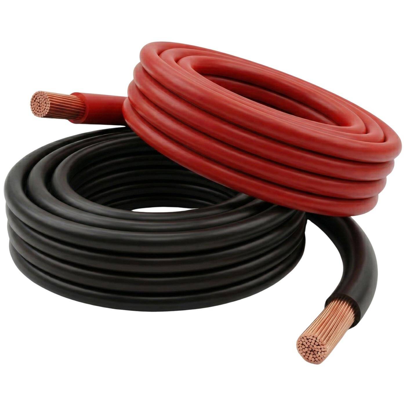 Lumonic 1m FLY Vehicle cable 25mm² Black | Single-core automotive stranded wire | Oil and fuel resistant, flame retardant | Low voltage