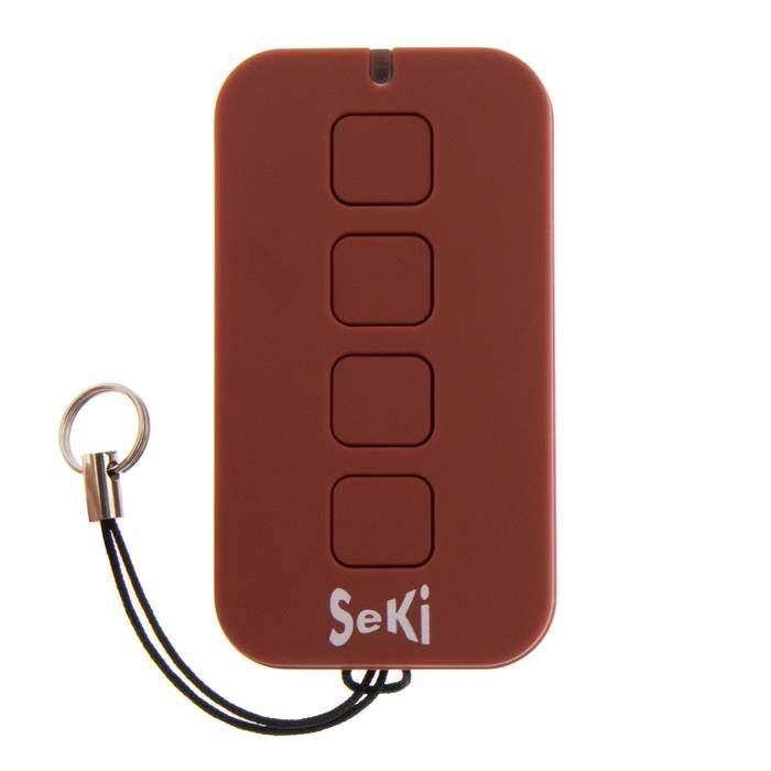 Universal Garage door opener Seki Open 433 x2 4-Channel 433,92MHz ONLY FOR FIXCODES Gate opener Programmable