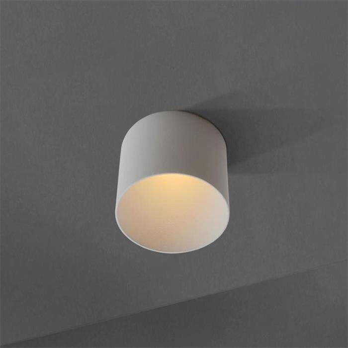 LED Deckeneinbau Lampe Rund Tubo 9W 500lm Warm-Weiß 3000K d70mm 24° LED Deckeneinbau Lampe Rund Tubo 9W 500lm Warm-Weiß 3000K d70mm 24°