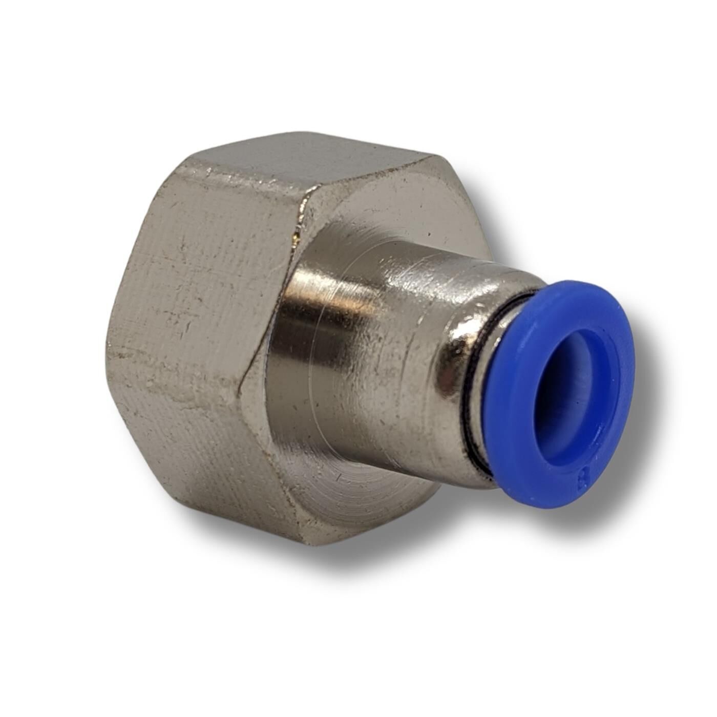 PU Schlauch Steckverbinder Fitting mit Innengewinde 8mm*1/2Zoll gerade Schnellverschluss pneumatischer Steckverbinder Schlauchverbinder Druckluft & Automatisierung