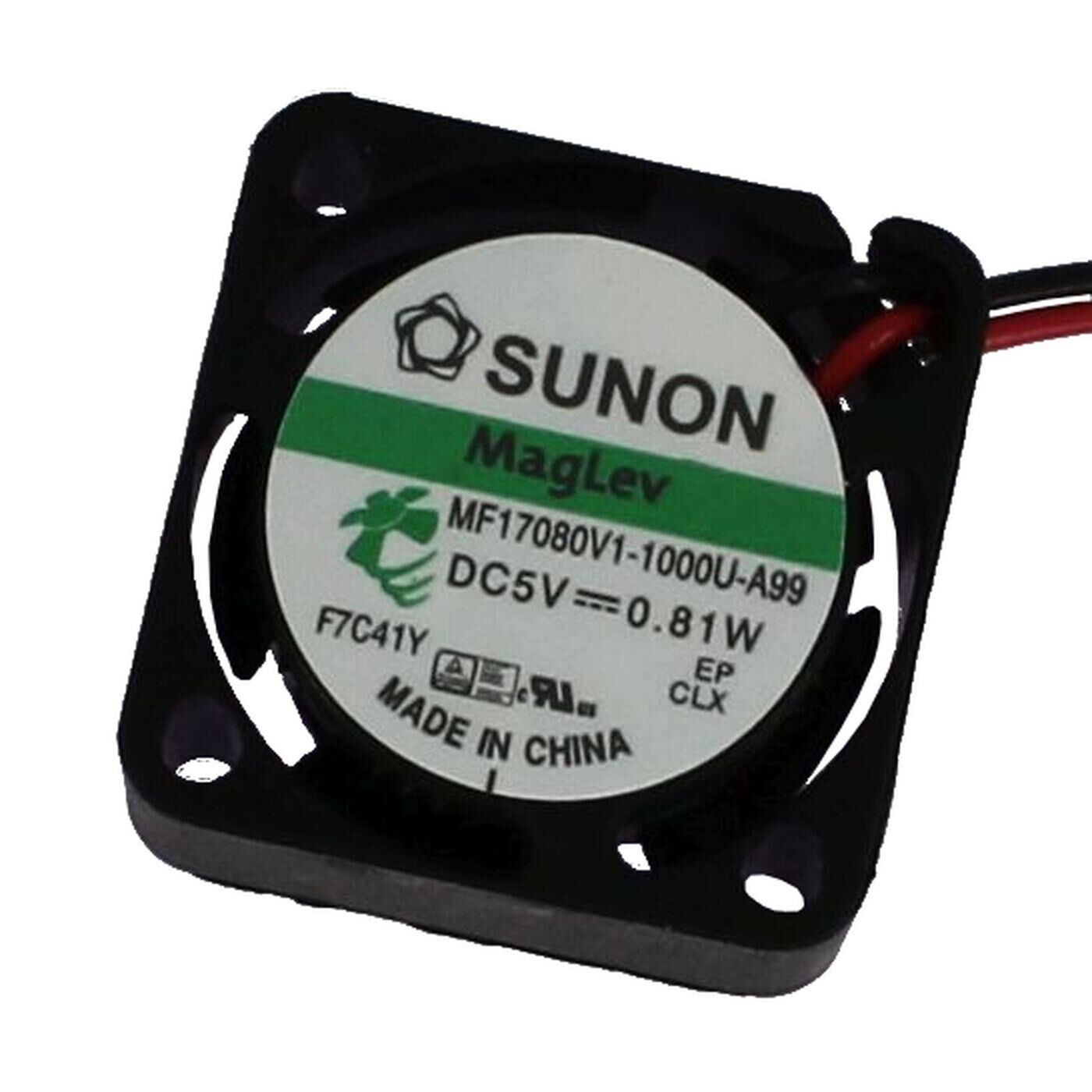 Lüfter 5V DC 0,8W 17x17x8mm 1,5m³/h 20000U/Min 1,5m³/h Sunon MF17080V11000UA99