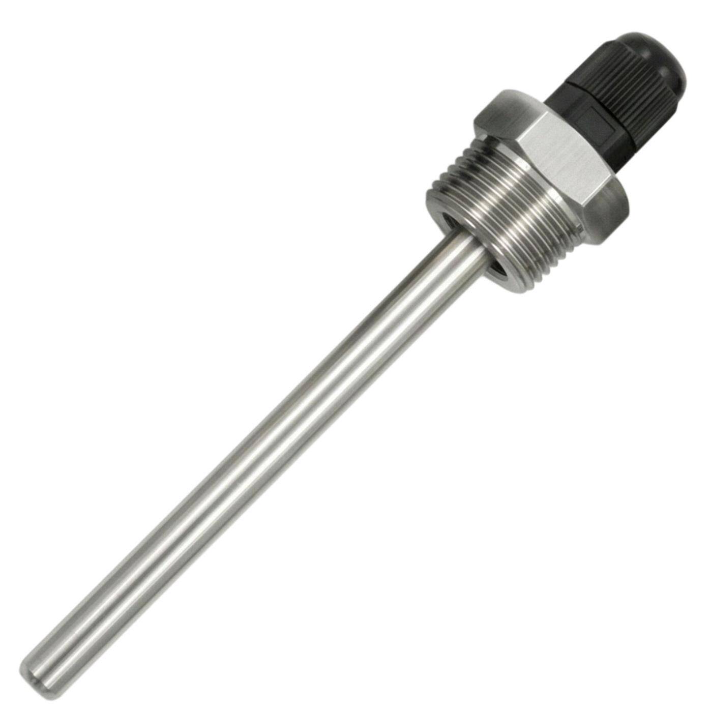 Lumonic Immersion sleeve V2A stainless steel 3/4 inch | 150mm Installation length | Perfect fit for 6mm temperature sensors | for buffer storage, heating, solar + smart home
