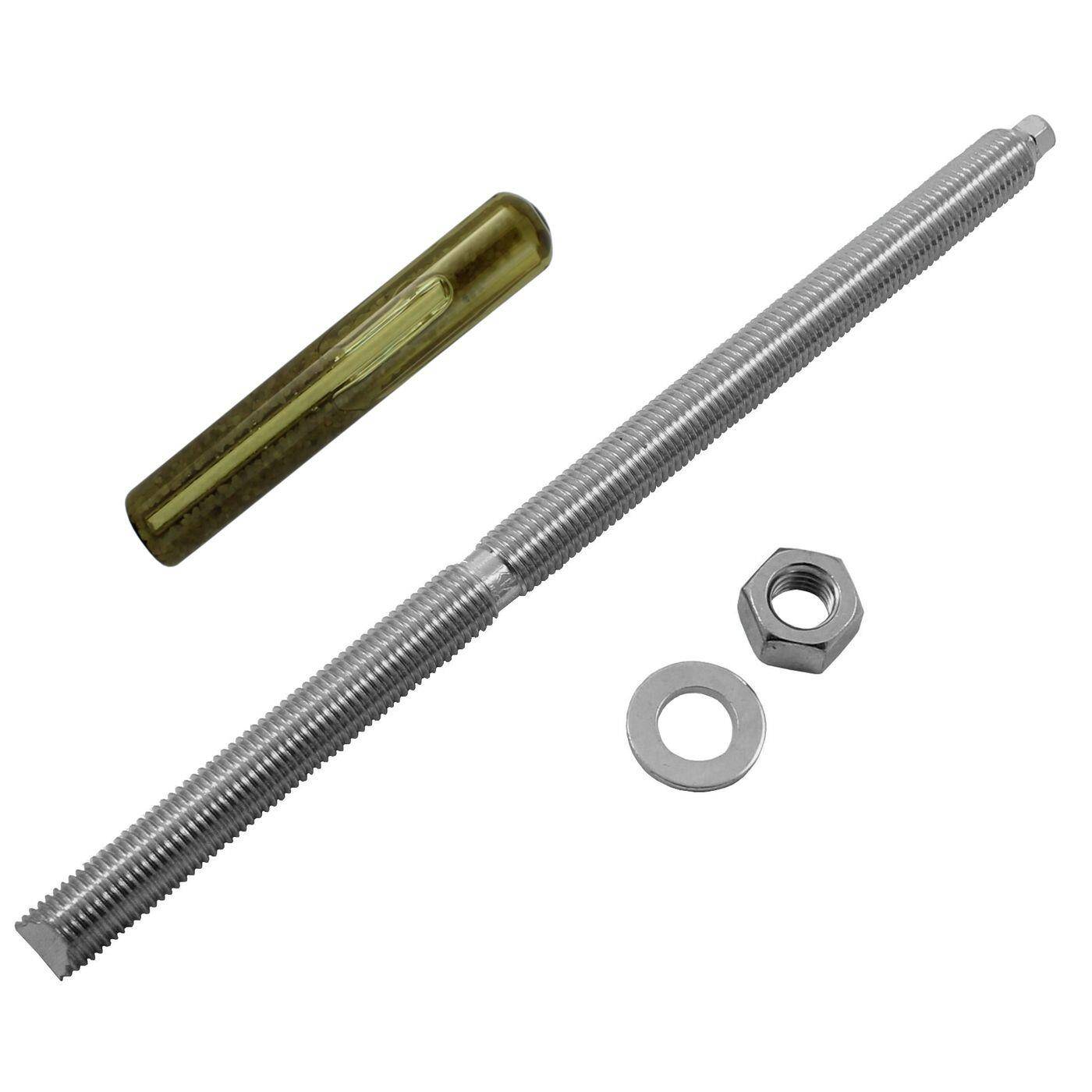M16 x 300mm anchor rod A2 Stainless Steel Metal dowels Heavy Duty Anchor + Composite anchor cartridge