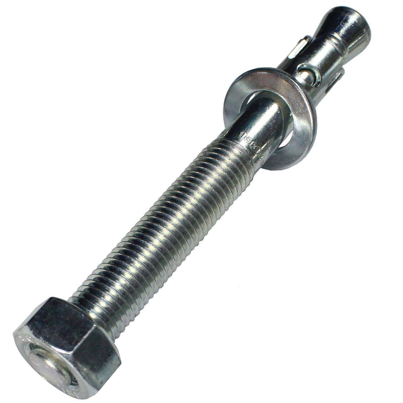 M16 x 145mm Schwerlastanker Verzinkt Keilanker Metalldübel Bolzenanker Blitzdübel