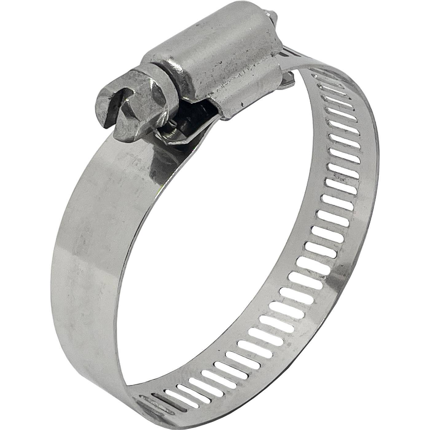 Lumonic 5x 27-51mm Schlauchschelle Edelstahl V4A 304 I einstellbare Schlauchschellen zum Schrauben I für Rohre Schläuche Waschmaschine KFZ Auto Haus Garten
