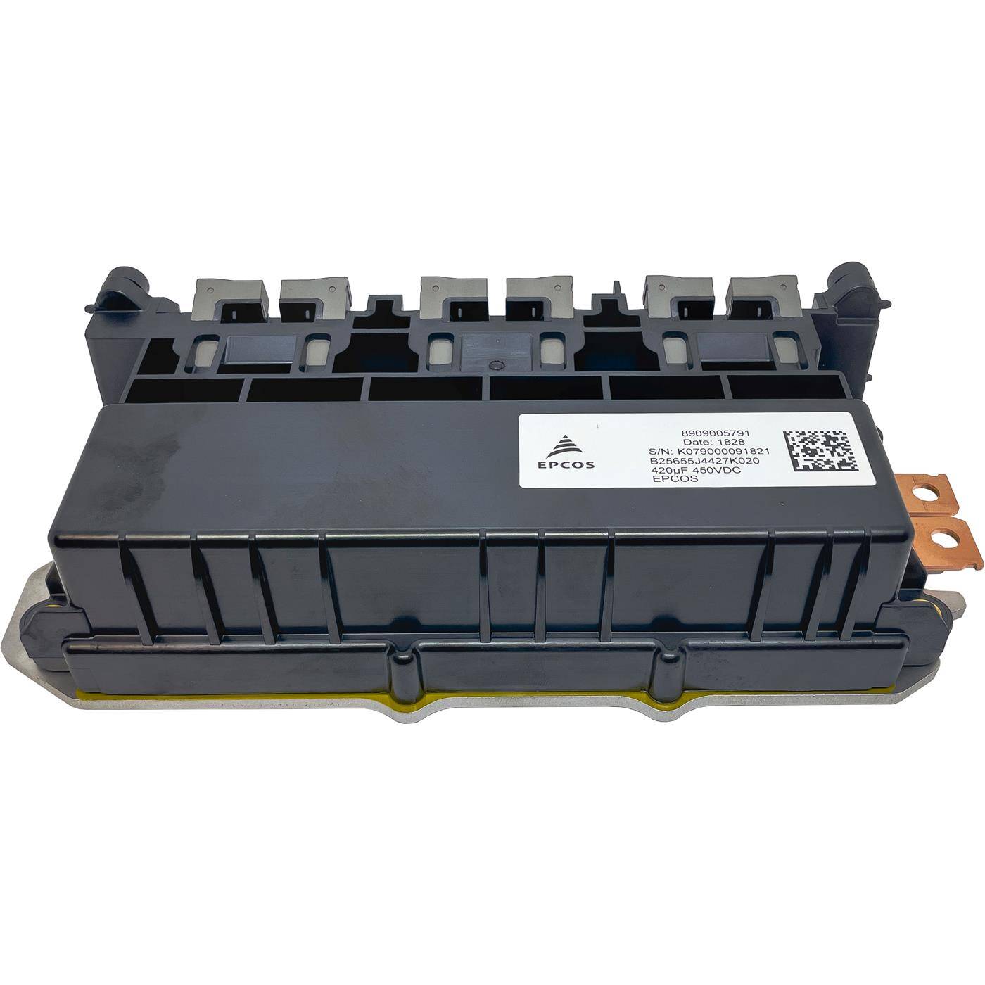Epcos MKP Foil Capacitor | 420µF 450V DC I 2-Pin Connection I  I 420uF, 420000nF I Capacitor for crossover networks of loudspeakers or for interference suppression of electrical devices