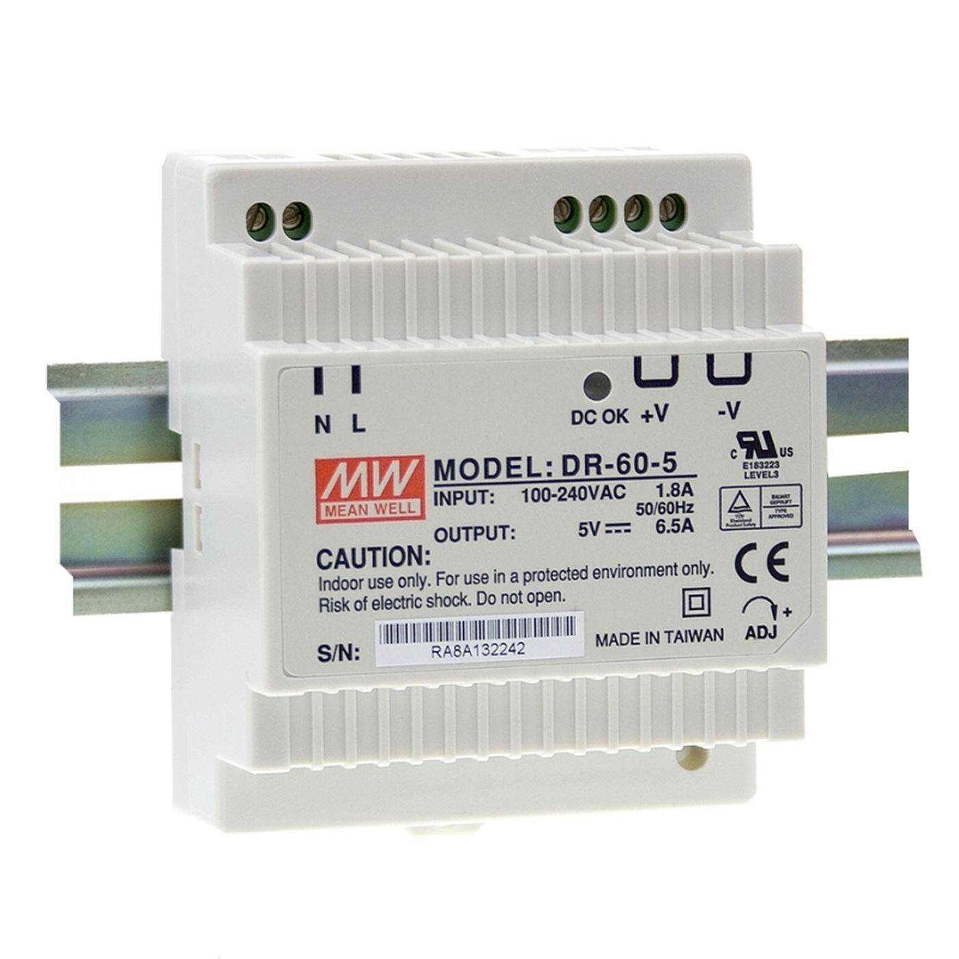 DR-60-12 54W 12V 4,5A Din Rail power supply DR-60-12 54W 12V 4,5A Din Rail power supply