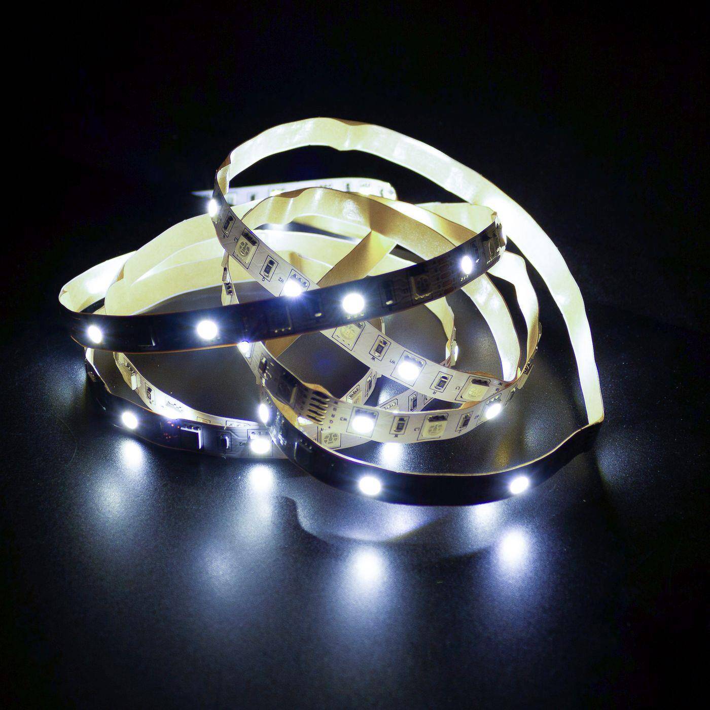 5m (500cm) RGBW 6000K LED Streifen Band Leiste 12V IP20 300LEDs 60LED/m SMD5050