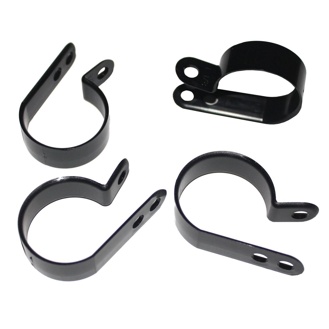 100x P-Clip für Kabel 25,4mm schwarz Nylon Kabelschelle Kabelfixierung Chassisklemmen