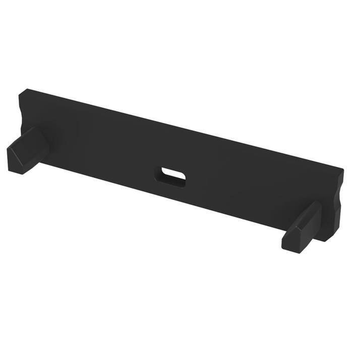 Endkappe für Lumonic Typ Solis LED Profile Halter Kunststoff Schwarz Endkappe für Lumonic Typ Solis LED Profile Halter Kunststoff Schwarz