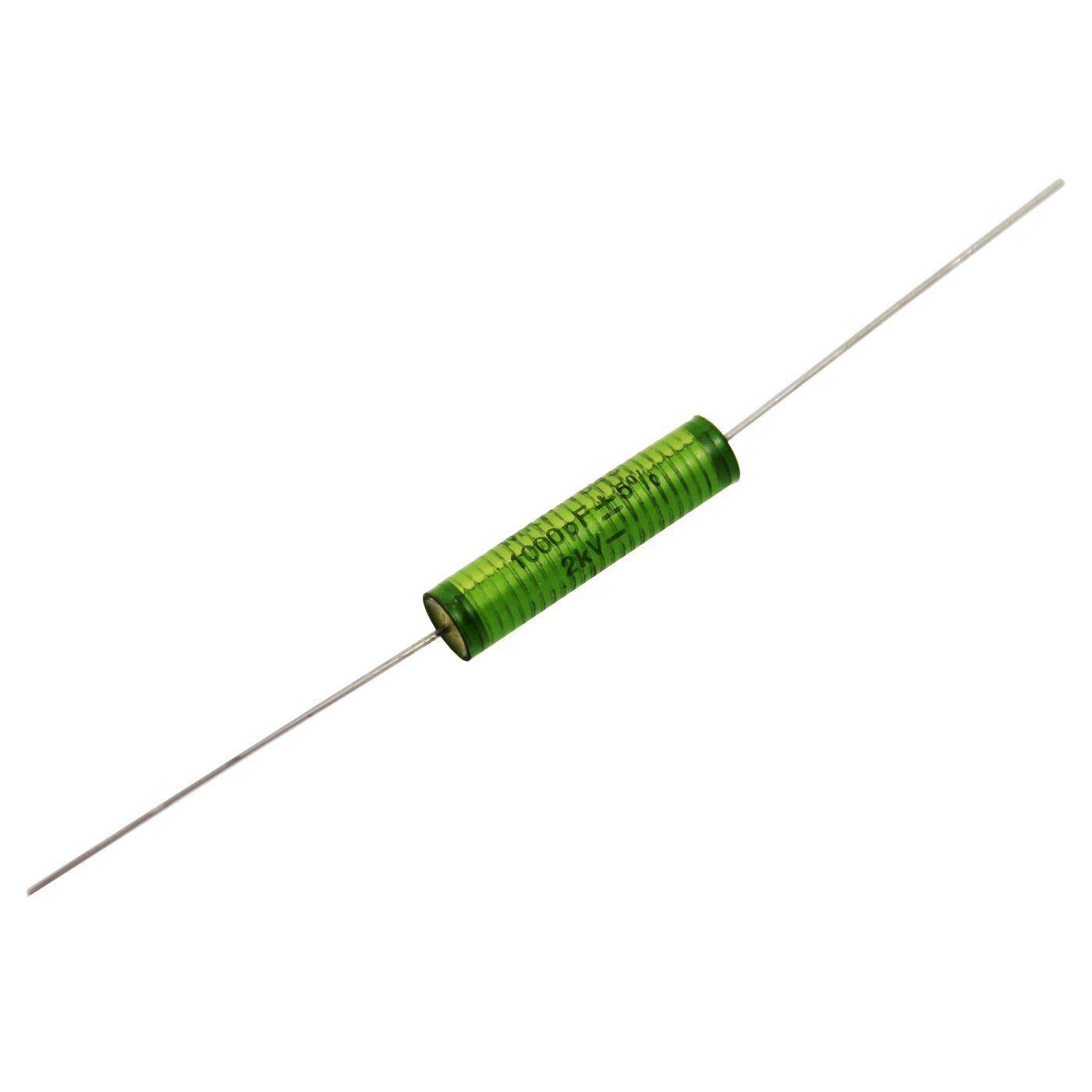 Vishay MKP Folien Kondensator | 0,0015µF 2000V DC I 2-Pin Anschluss I 2-Pin I 0,0015uF, 1nF I Kondensator für Frequenzweichen von Lautsprechern oder zur Entstörung von elektrischen Geräten
