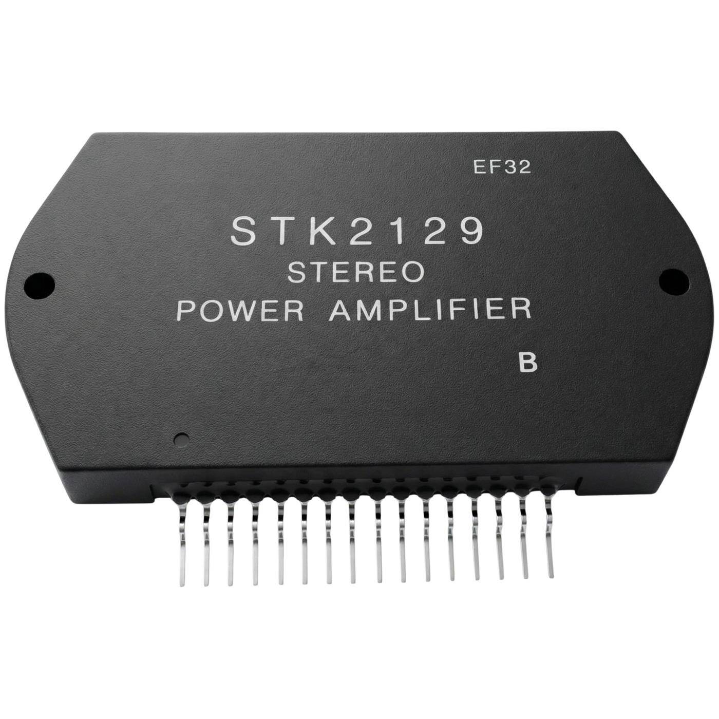 Hybrid IC STK2129 80x45mm Stereo Power amplifier