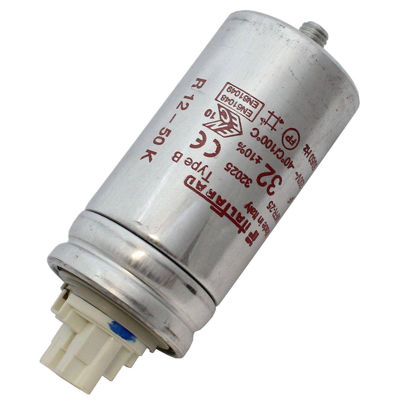 Kondensator 32µF 250V 40x78mm Push-In Italfarad 32uF