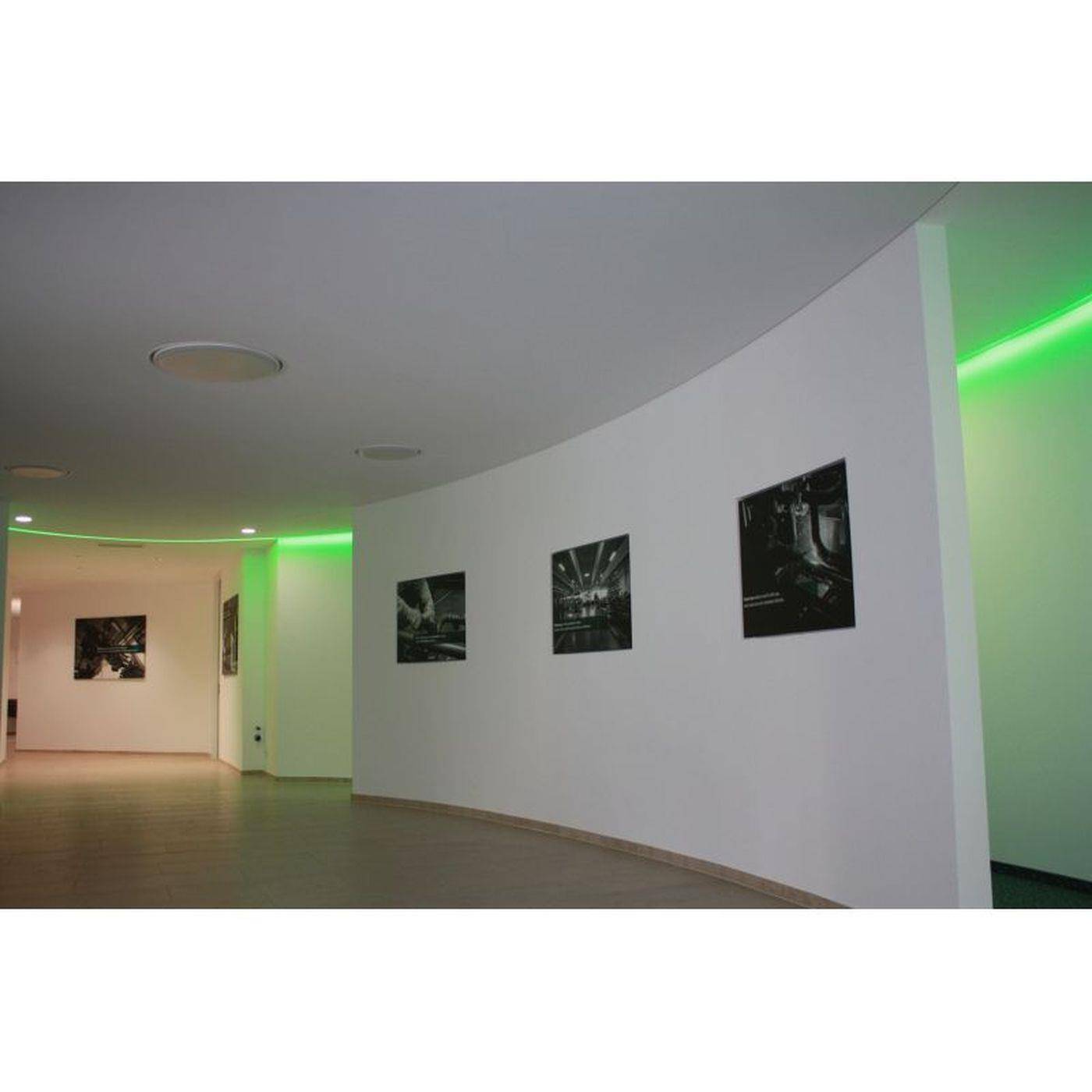 2m LED Drywall profile ADP flex for curves for free surface design for Plasterboard Steel Zinc sheet