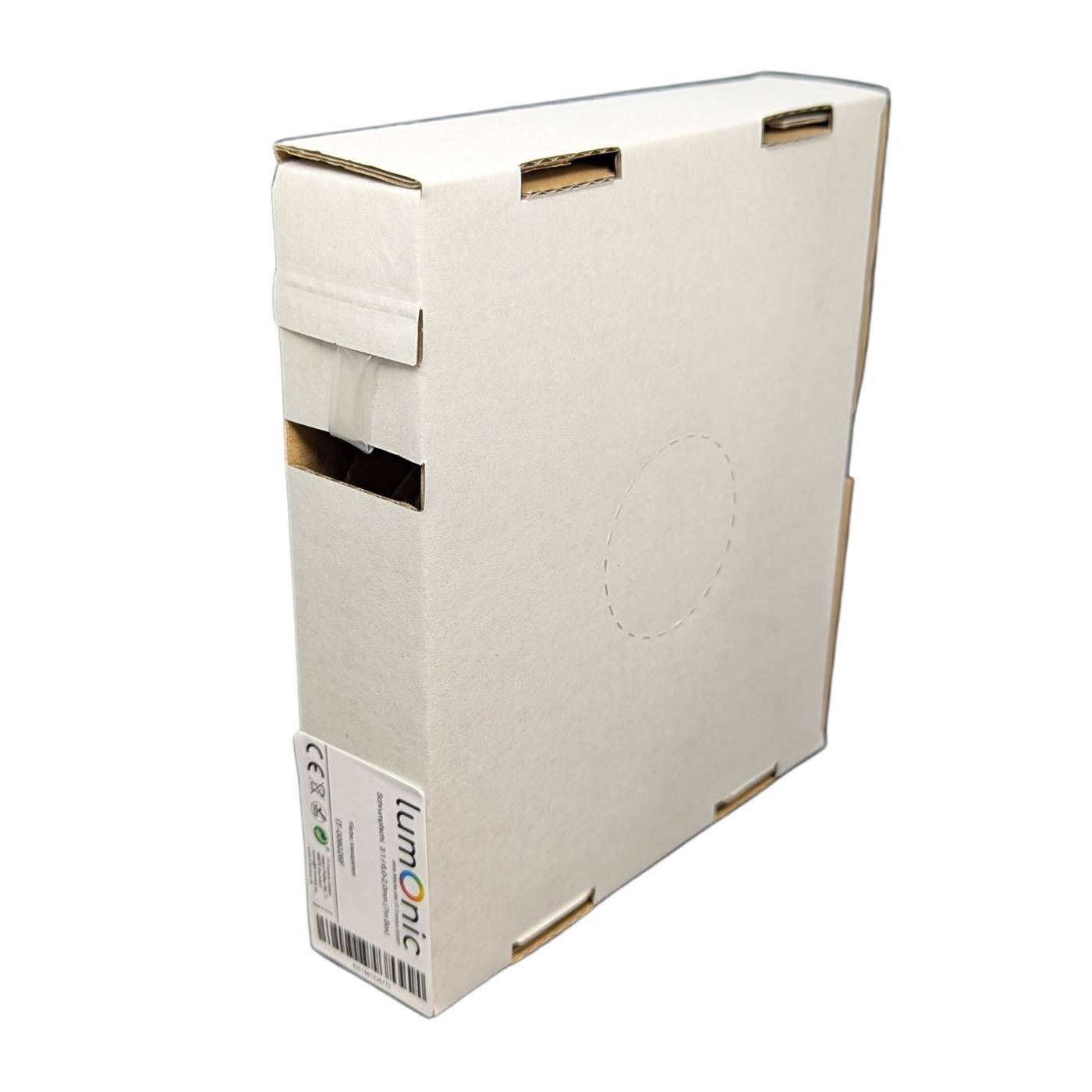 Lumonic 7m Schrumpfschlauch Box 3:1 Transparent - Hier von: 9mm auf 3mm - Dickwandiger Schrumfpschlauch in verschiedenen Größen