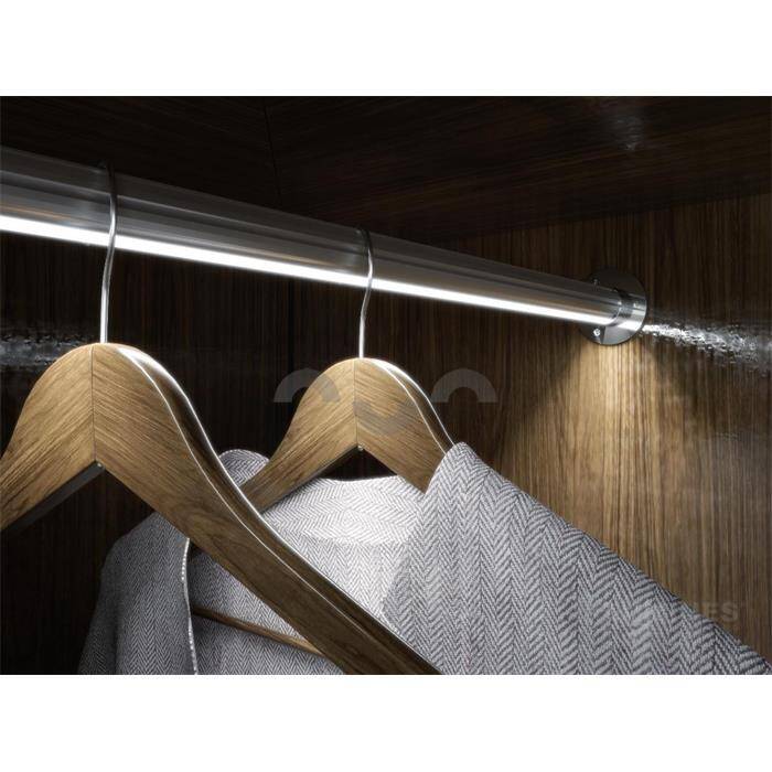 1m LED Profil Cosmo Inox rund 25mm Aluminium Rundprofil für 12mm LED Streifen 1m LED Profil Cosmo Inox rund 25mm Aluminium Rundprofil für 12mm LED Streifen