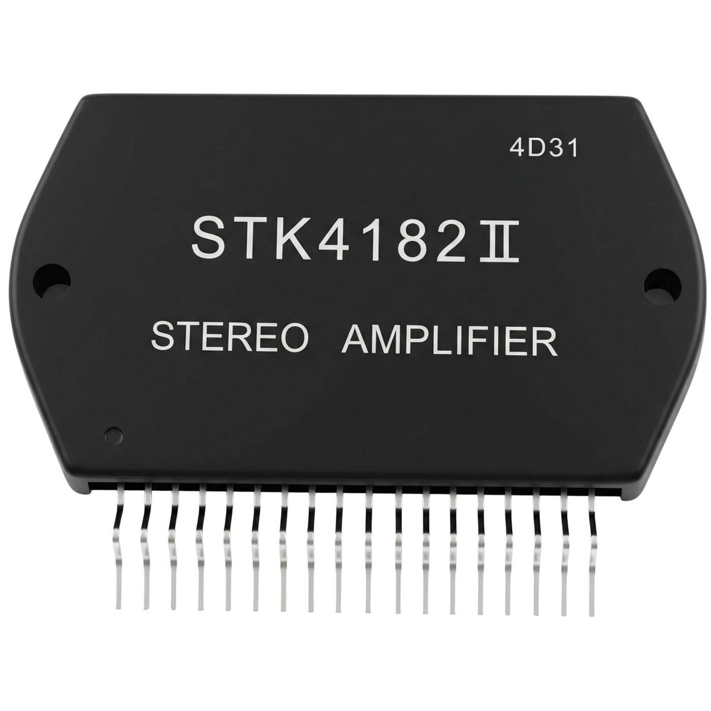 Hybrid IC STK4182II 65x35mm Stereo Power amplifier