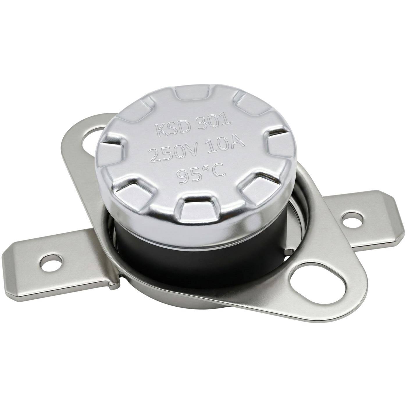 Thermoschalter 95°C Öffner 250V 10A Temperaturschalter Thermostat KSD301 Bimetall Thermoschutz