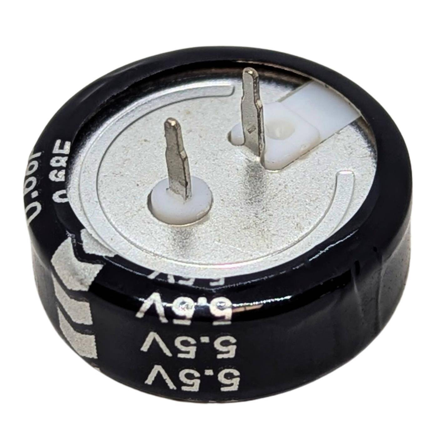 Lumonic Supercap 0,68F 5,5V C-Type | EDLC for direct use, high capacity | 5.5V monoblock - no balancing necessary | Flicker protection, backup, PLC, heating