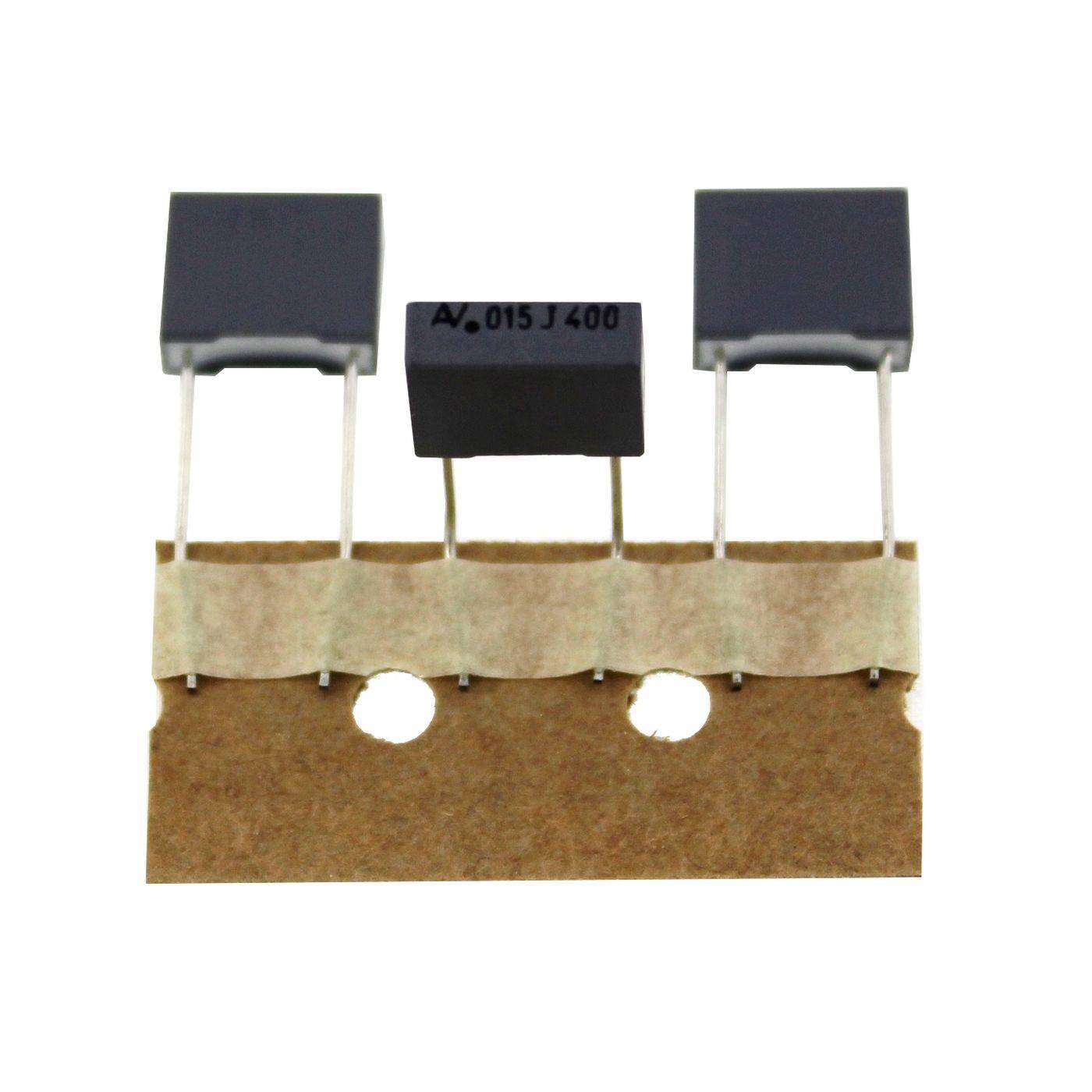 Arcotronics MKT Folien Kondensator | 0,015µF 400V DC I 2-Pin Anschluss I 2-Pin I 0,015uF, 15nF I Kondensator für Frequenzweichen von Lautsprechern oder zur Entstörung von elektrischen Geräten