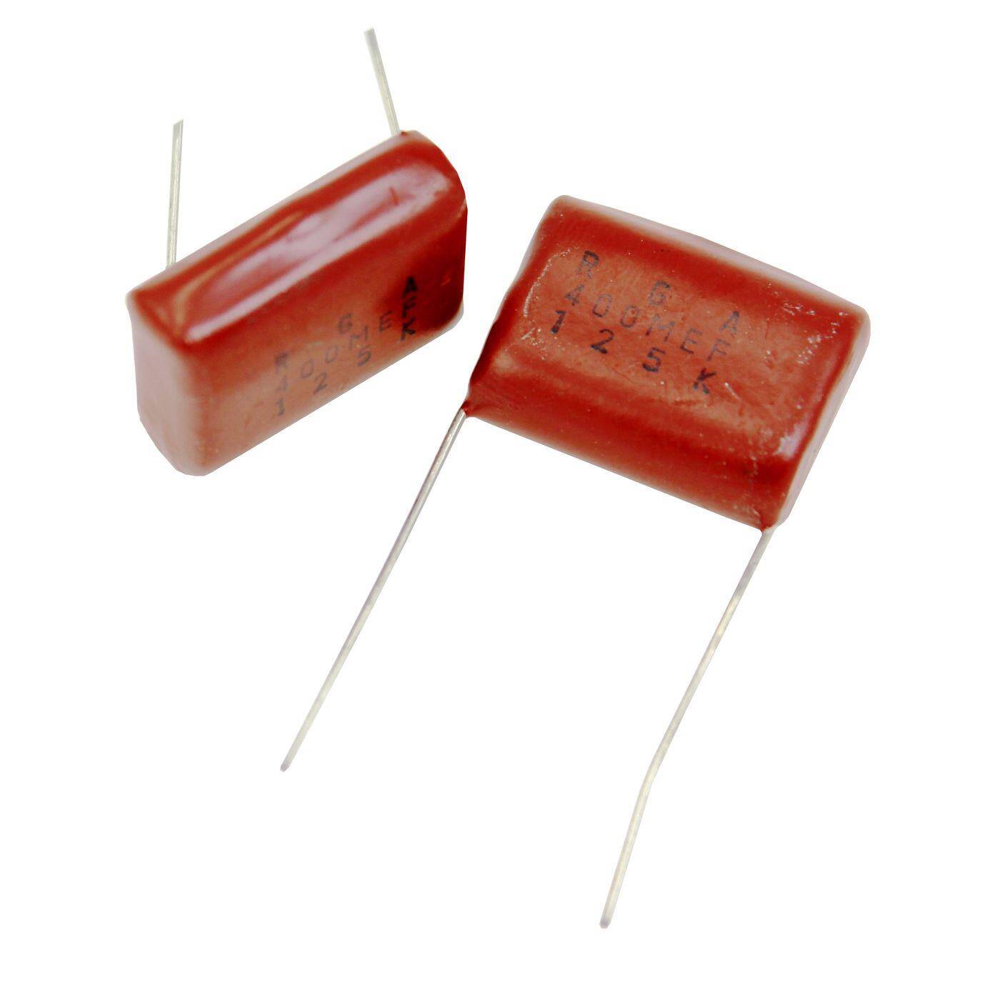Allen MKT Foil Capacitor | 1,2µF 400V DC I 2-Pin Connection I 2-Pin I 1,2uF, 1200nF I Capacitor for crossover networks of loudspeakers or for interference suppression of electrical devices