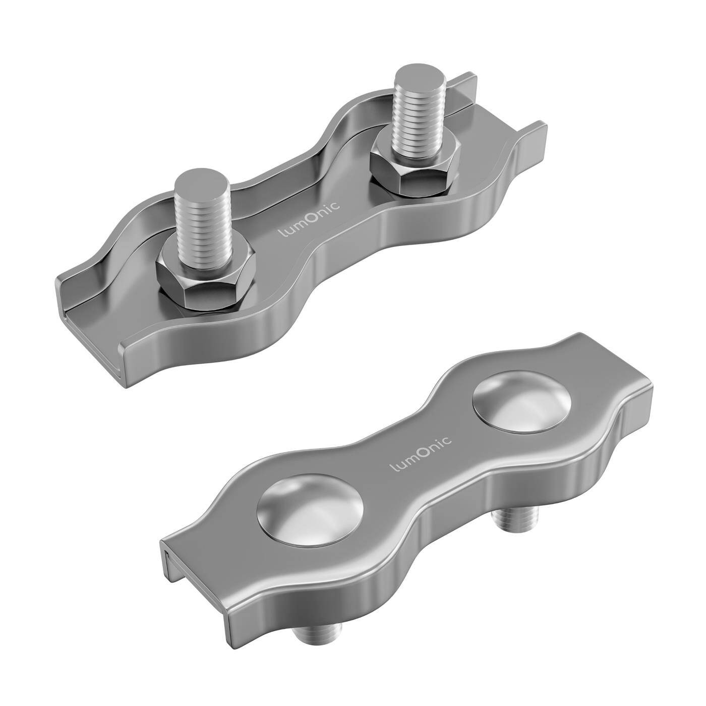 Drahtseilklemme Duplex Edelstahl V4A 316 4mm Seilklemme Drahtklemme Drahtseilklemme Duplex Edelstahl V4A 316 4mm Seilklemme Drahtklemme