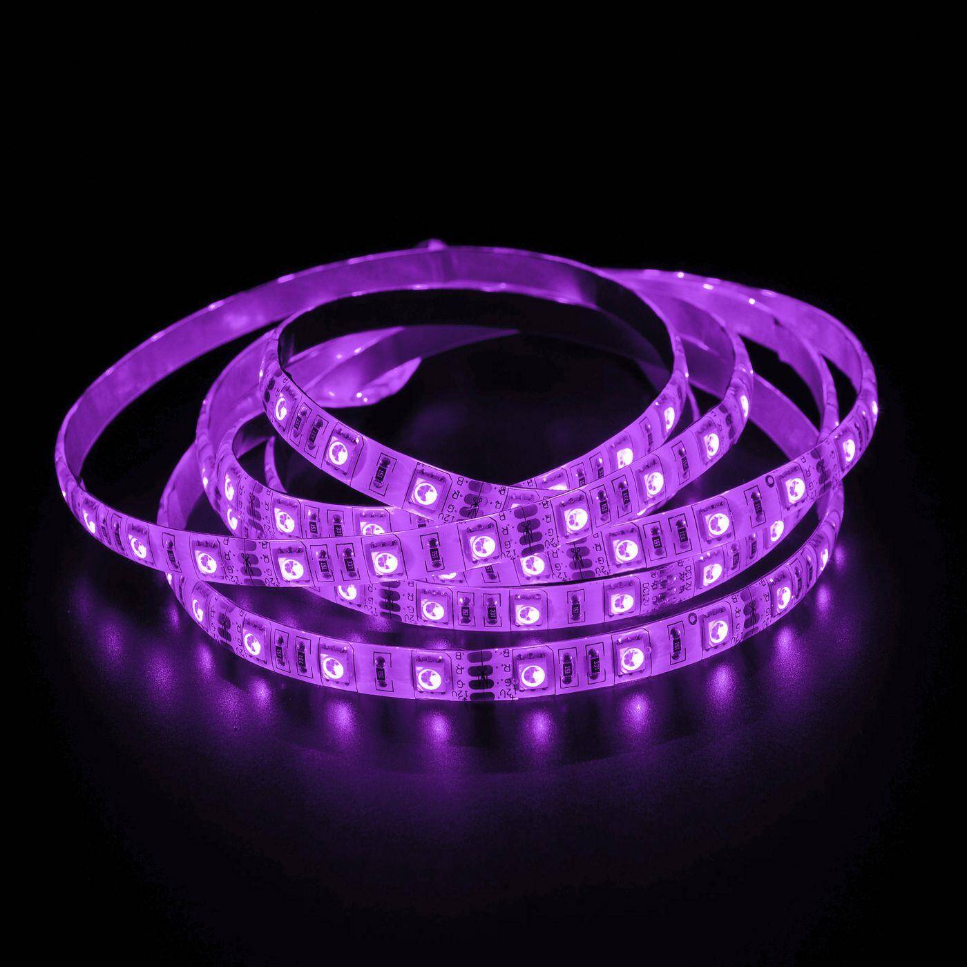 Lumonic LED Strip 5m RGB LED Leiste 12V IP65 300LEDs 60 LED/m SMD5050 I farbwechsel LED Streifen I LED Stripe 500cm, LED Band, LED Lichtband