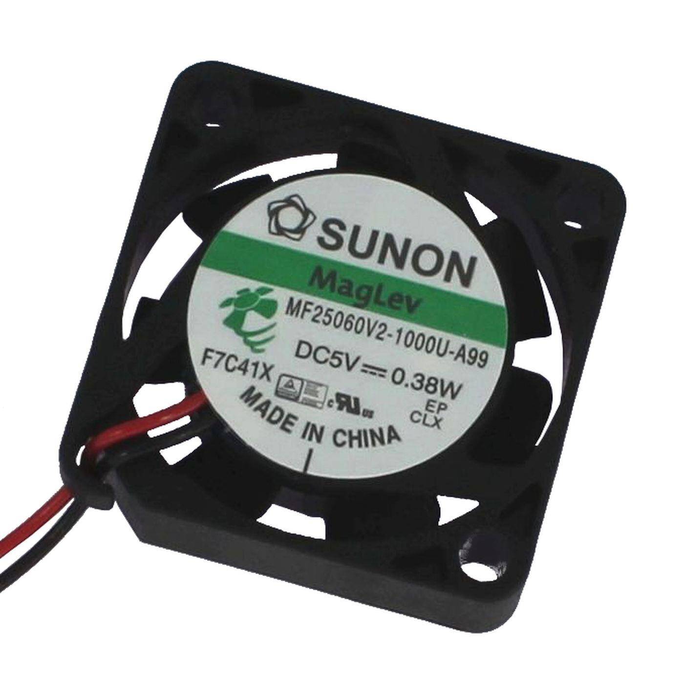Fan 5V DC 0,38W 25x25x6mm 3,7m³/h 10000U/Min 3,7m³/h Sunon MF25060V21000UA99