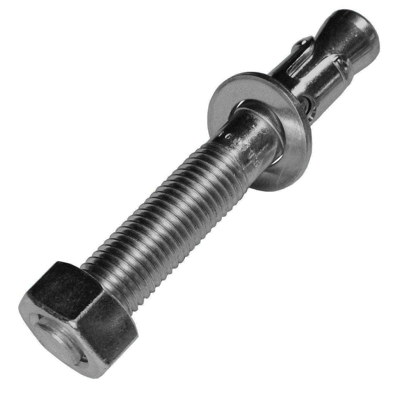 M16 x 115mm Schwerlastanker Edelstahl A4 Keilanker Metalldübel Bolzenanker Blitzdübel