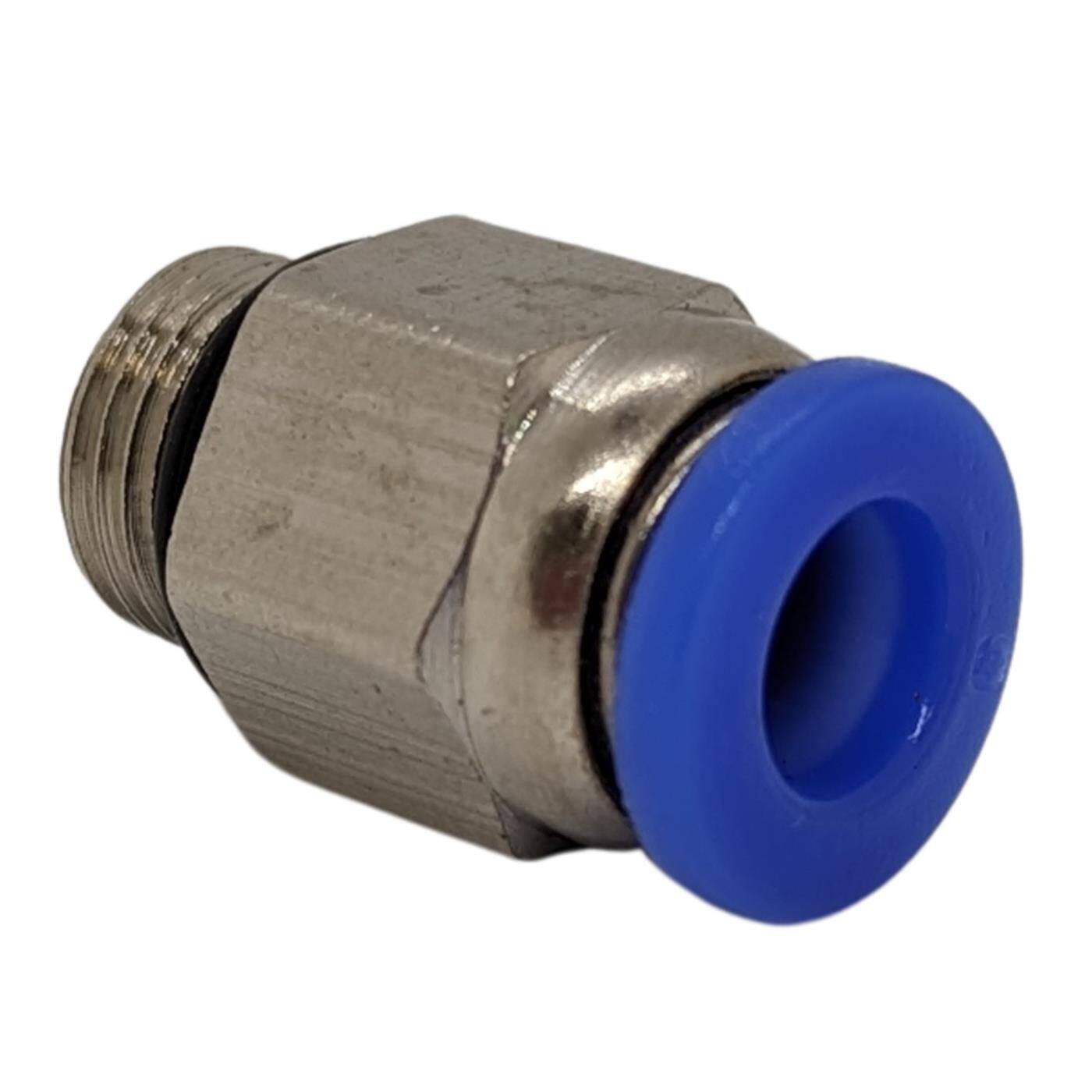 PU hose connector fitting with external thread 6mm*1/8inch straight Quick release fastener Pneumatic plug connector Hose connector Compressed air