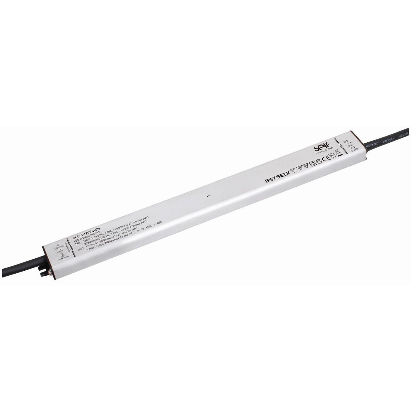 SLT75-12VFC-UN 75W 12V 6,25A LED Netzteil Trafo Treiber IP67