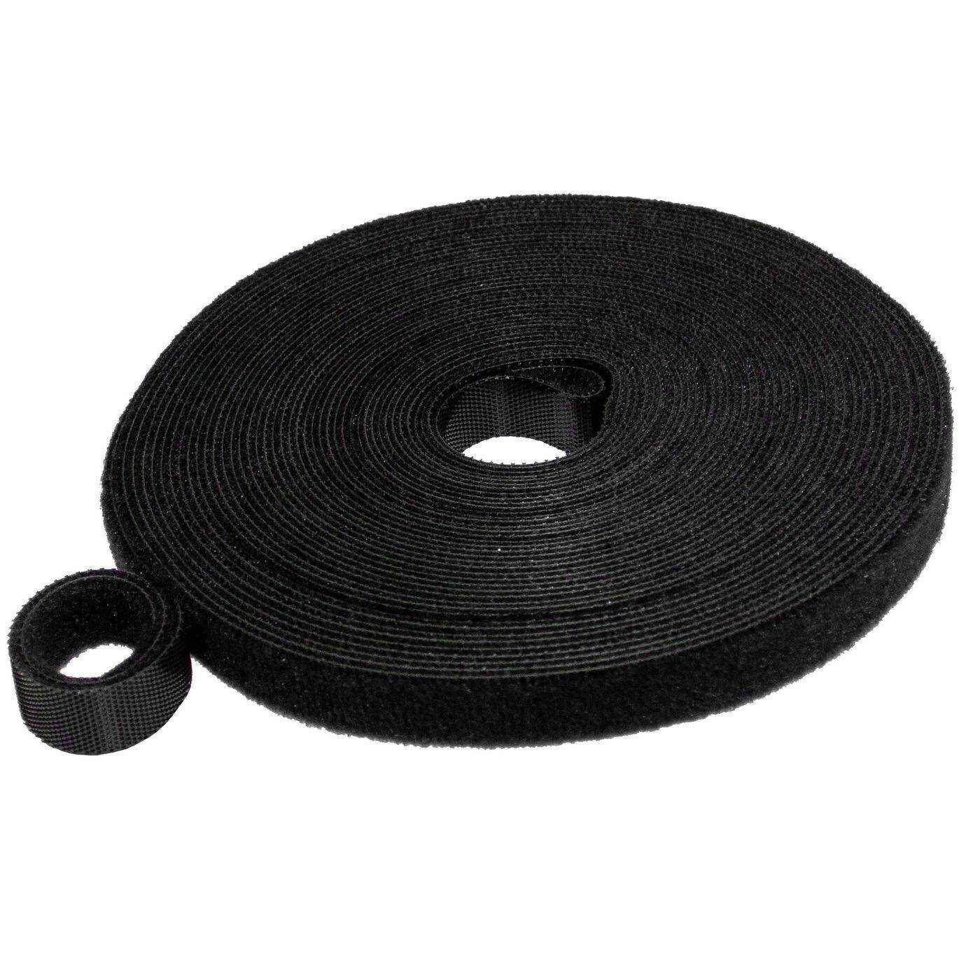 10m Klettband Klettverschluss Breite: 12,5mm beidseitig Haken + Flausch