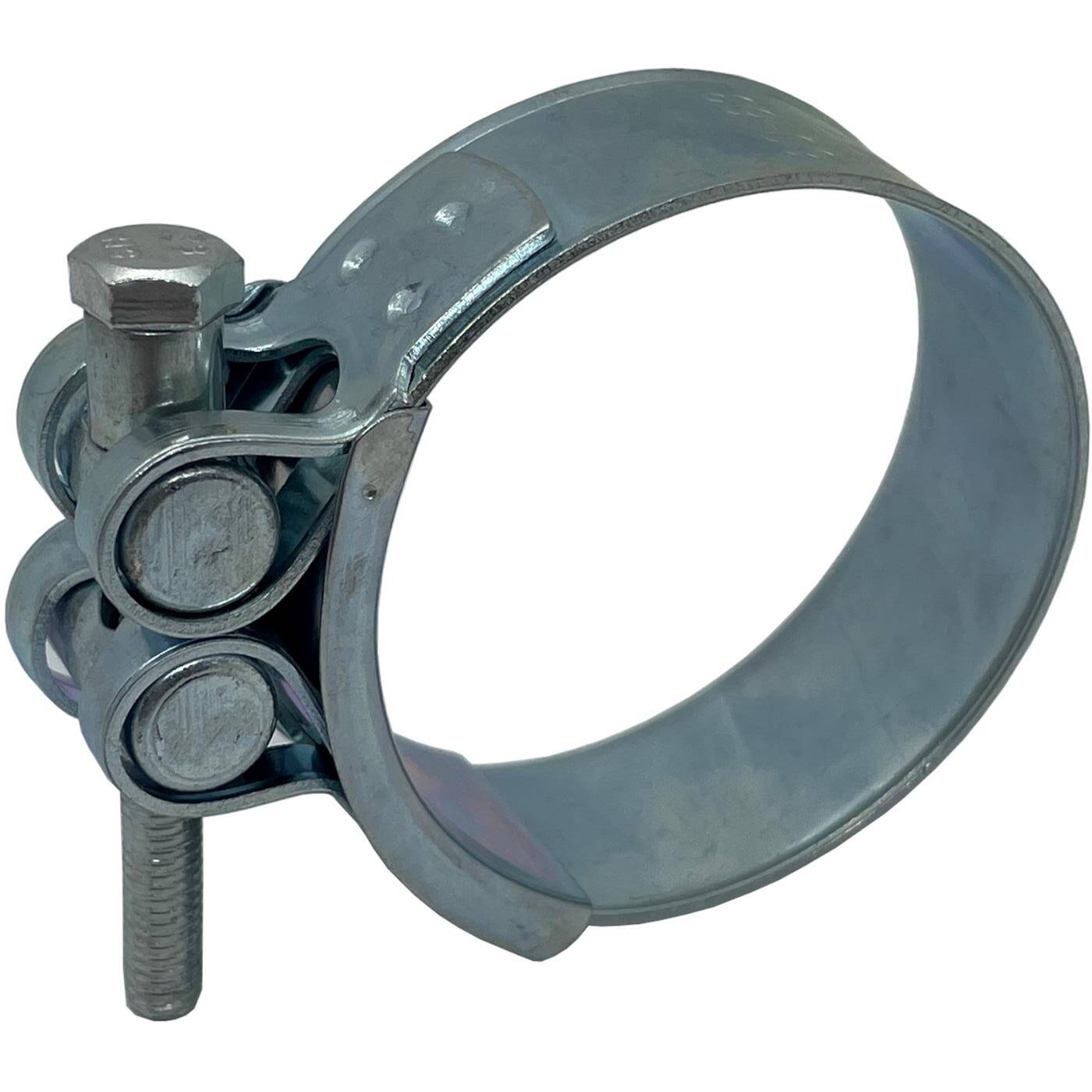4x Lumonic Gelenkbolzenschelle 68-73mm Verzinkt Auspuffschelle für Bau PKW LKW