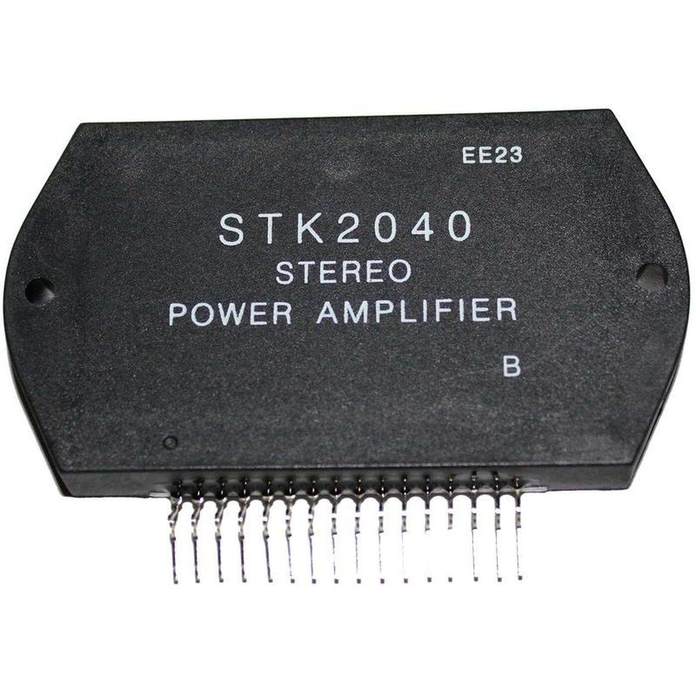 Hybrid-IC STK2040 80x45mm Stereo Leistungsverstärker Hybrid-IC STK2040 80x45mm Stereo Leistungsverstärker