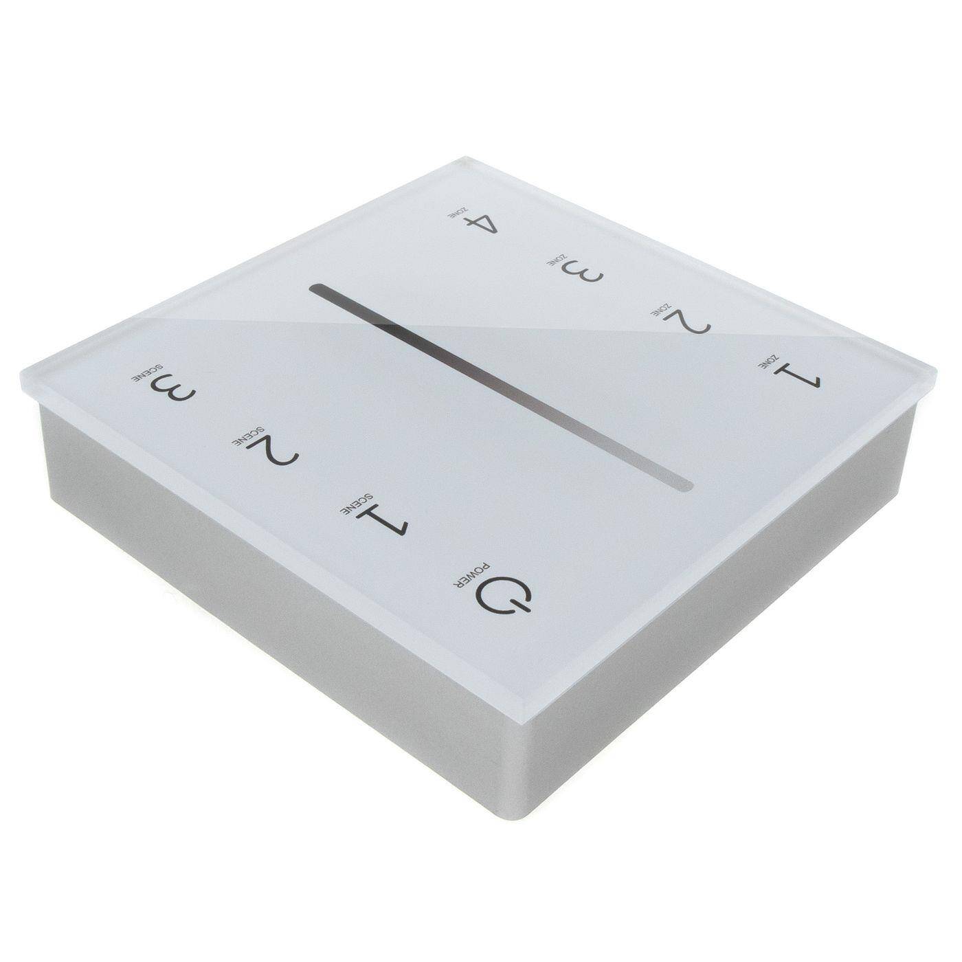 Elegance LED 4-Zone Wand Touch Panel Controller Funk 3V 2-Pin; einfarbig