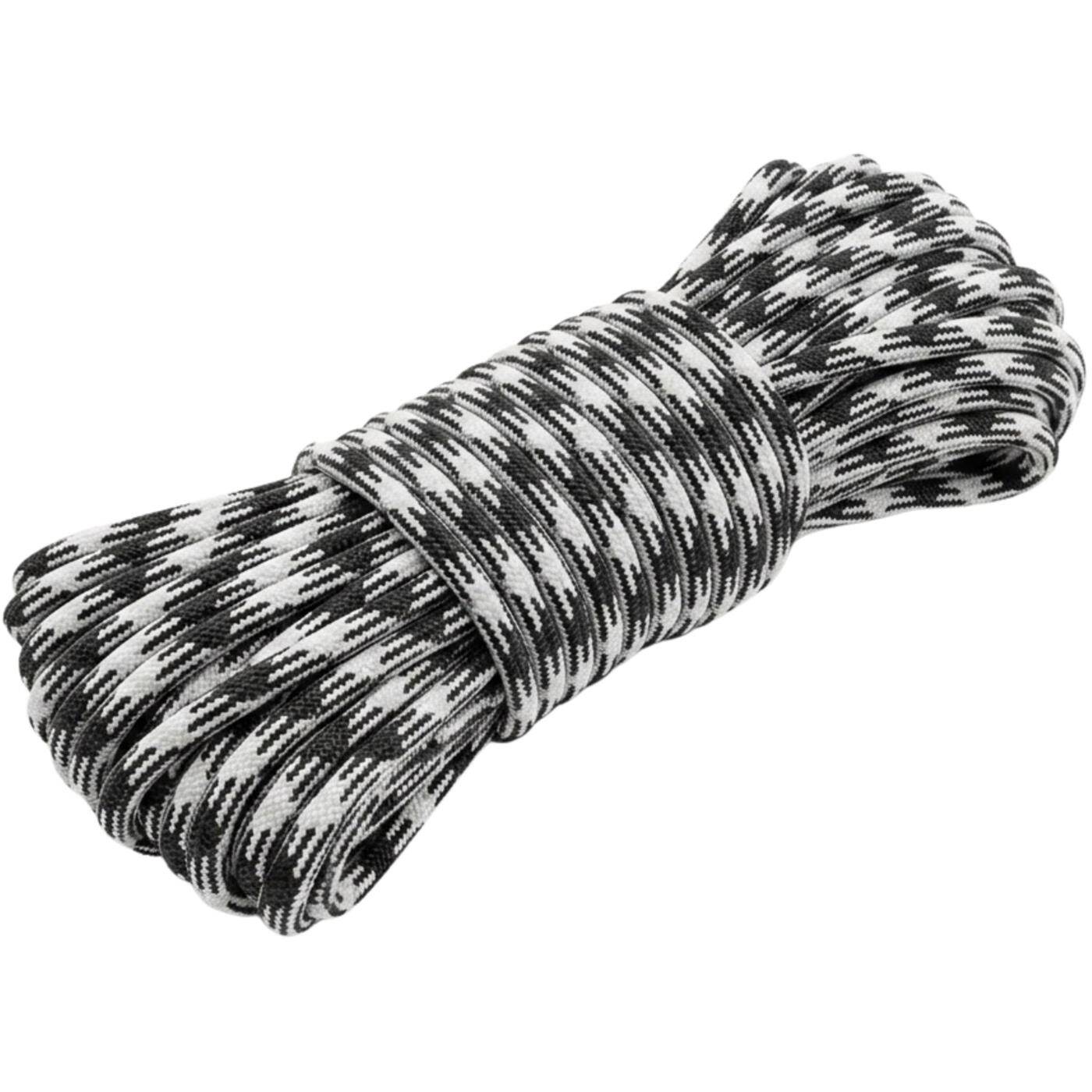 Lumonic 30m Paracord 4mm  | 100% nylon | 7 cores, 32 strand sheath | Max. 125 kg load capacity | dog leash, bracelet, outdoor, bushcraft, tent cord