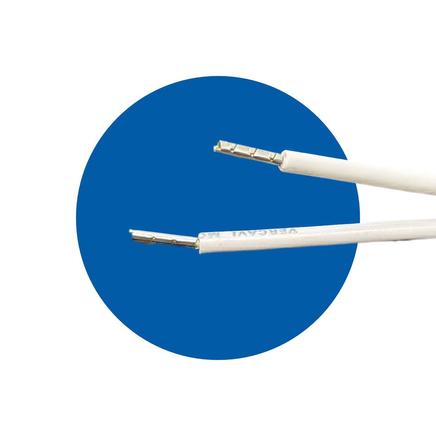 Lumonic Anlaufkondensator 416.10.61-oB Kabel | Motorkondensator 60µF 400V 50x119mm | Kondensator mit isoliertem Kunststoffgehäuse 60uF