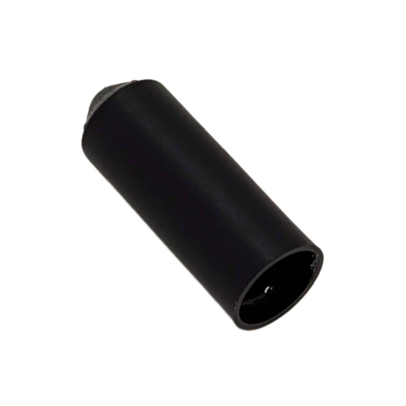 Warmschrumpf Endkappe mit Kleber 12 -> 4mm schwarz Verhältnis 3:1 vernetztes Polyolefin Schrumpfkappe für Kabel, Rohre und Seile