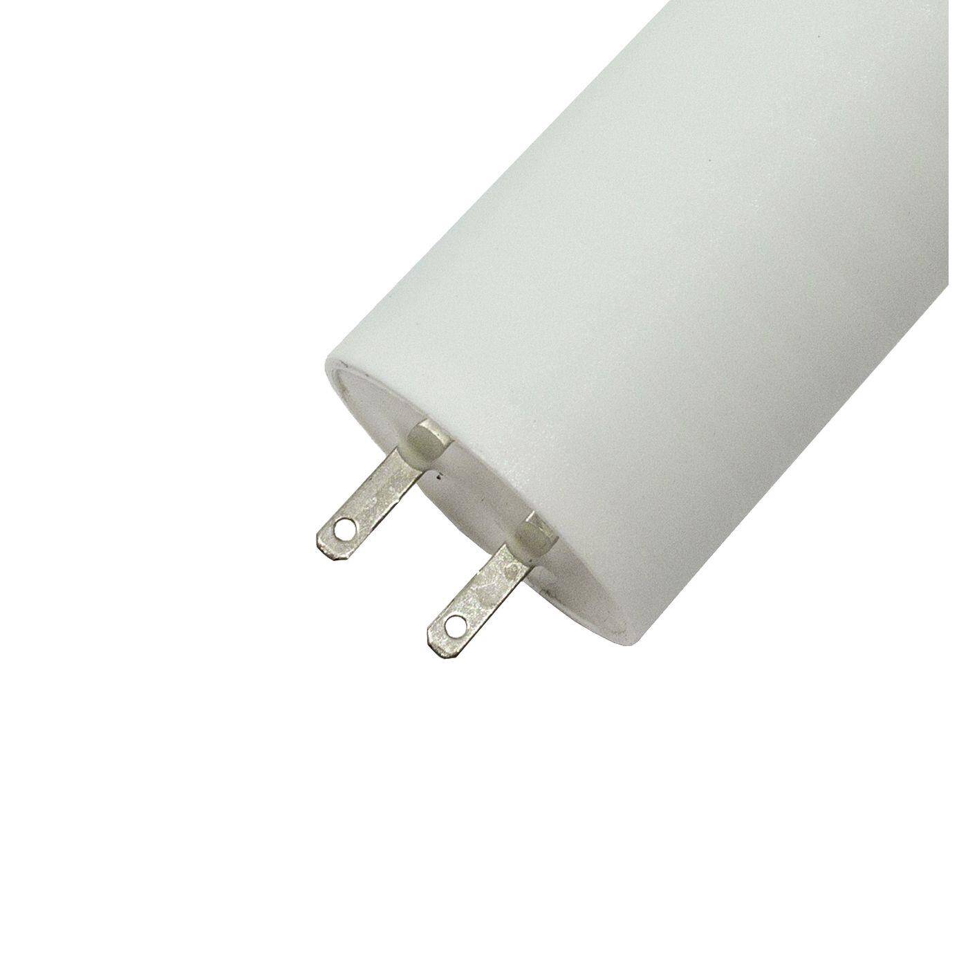 Anlaufkondensator Motorkondensator 8,5µF 450V 30x71mm Stecker 2,8x0,8mm ICAR 8,5uF