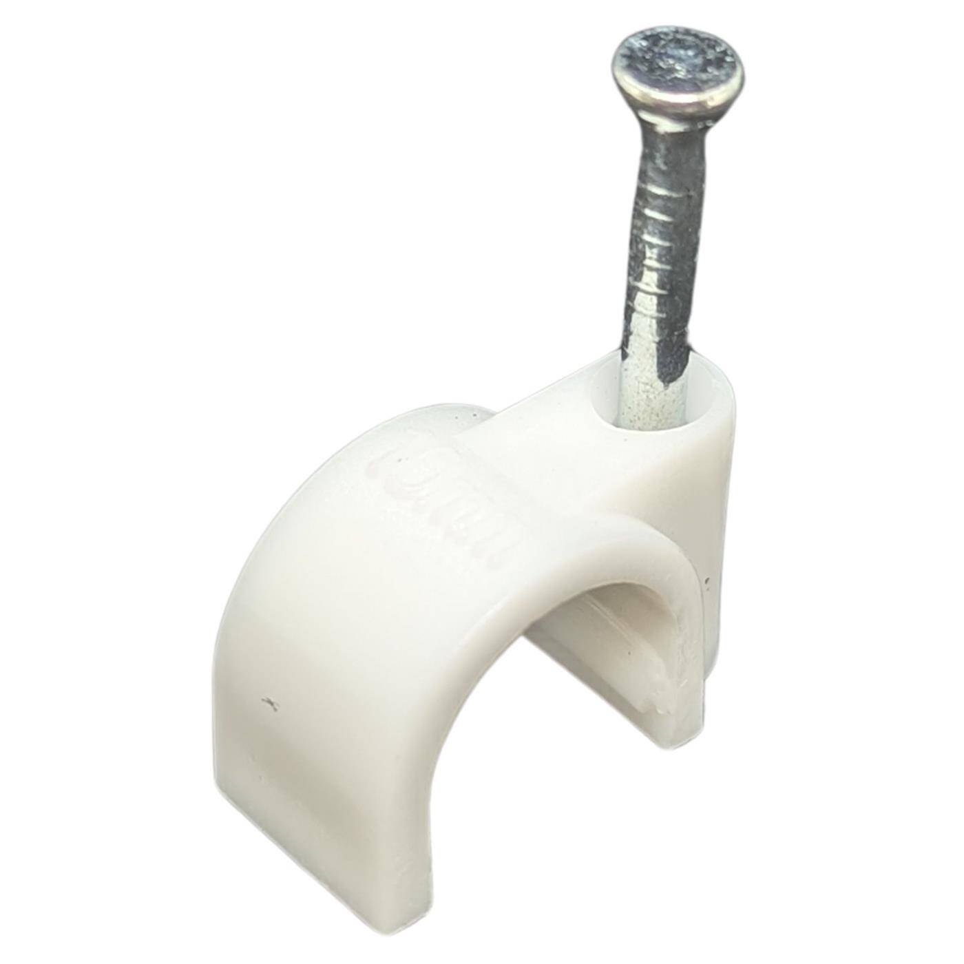 100x Nail clamp 10mm for cable black Cable clamp with nail Cable clamp 100x Nail clamp 10mm for cable black Cable clamp with nail Cable clamp