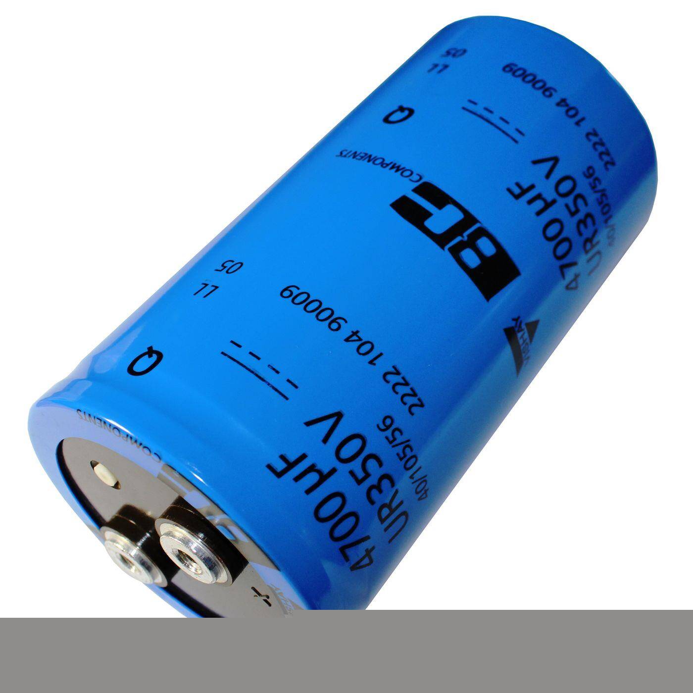 Schraub Elko Kondensator Radial 4700µF 350V 105°C 77x145mm MAL210490009E3 4700uF